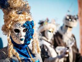 Venetian Carnival in Rosheim, Alsace, France. photo