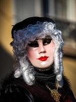 Venetian Carnival in Rosheim, Alsace, France. photo