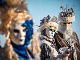 carnaval veneciano en rosheim, alsacia, francia. foto