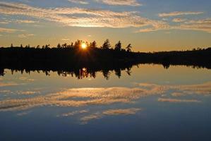 Sunset in Canoe Country photo