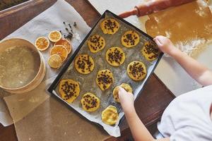 baking cookies. Happy New Year photo