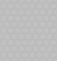 GREY VECTOR SEAMLESS BACKGROUND WITH WHITE HEXAGONS