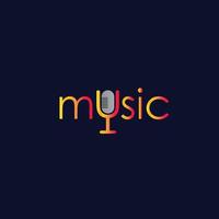 logo music simple vector
