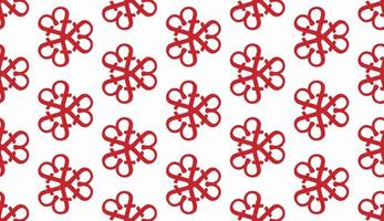 Red and white color seamless pattern texture and template. Multicolored. Colorful ornamental graphic design. vector