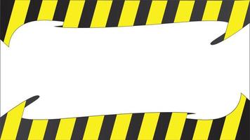 yellow background security, construction background vector