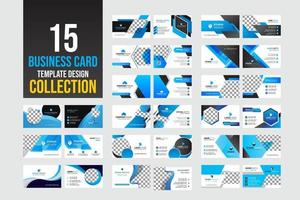 creative and modern business card template design vector