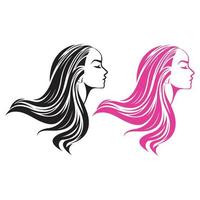 Hair Beauty Face Spa Cosmetic Logo vector