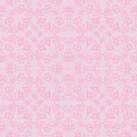 Mandala seamless pattern with butterfly vector
