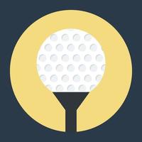 Golf Ball Concepts vector