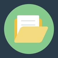 Medical Folder Concepts vector