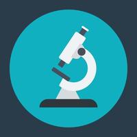 Trendy Microscope Concepts vector