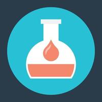 Trendy Flask Concepts vector