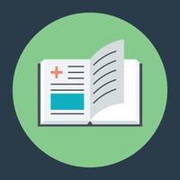 Medical Book Concepts vector