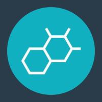 Trendy Molecule Concepts vector