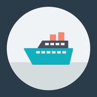 Trendy Ship Concepts vector