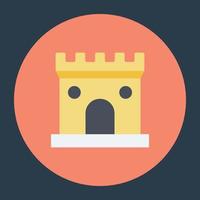 Trendy Castle Concepts vector