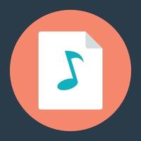 Music File Concepts vector
