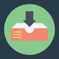 Received Mail Concepts vector