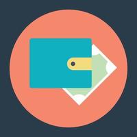 Trendy Wallet Concepts vector