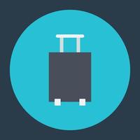 Trendy Luggage Concepts vector