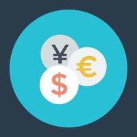 Trendy Currency Concepts vector