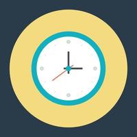 conceptos de reloj de moda vector