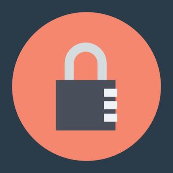 Code Padlock Concepts vector