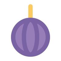 Trendy Bauble Concepts vector