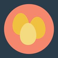 Eggs Tray Concepts vector