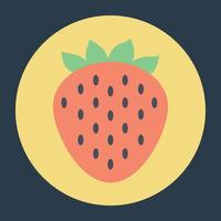 Trendy Strawberry Concepts vector