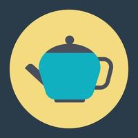 Trendy Teapot Concepts vector