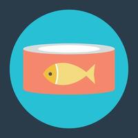 Canned Fish Concepts vector