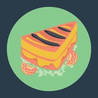 Trendy Dessert Concepts vector