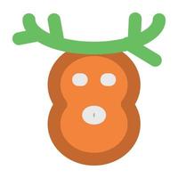 Reindeer Head Concepts vector