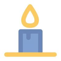 conceptos de velas de moda vector