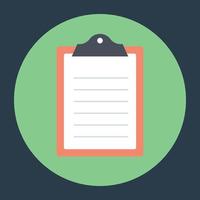 Clipboard Sheet Concepts vector