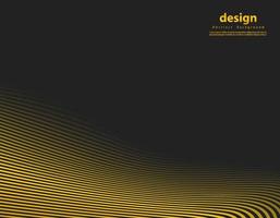 Abstract gold luxurious wave line background - simple texture for your design. gradient background. Modern decoration for websites, posters, banners, EPS10 vector