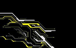 Abstract digital technology, Futuristic HUD, FUI, Virtual Interface. vector