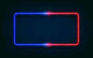 resumen fondo transparente azul rojo espectro bucle animación fluorescente ultravioleta luz brillante neón línea resumen fondo web neón cuadro patrón pantallas led tecnología de proyección. vector