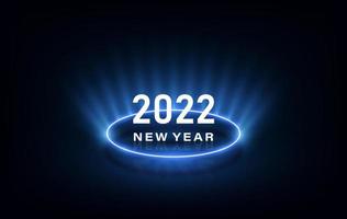 Modern futuristic technology template for 2022. New year 2021 in style HUD,GUI, UX. Futuristic background for your design. vector
