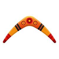 handcraft boomerang cartoon vector illustration isolated object