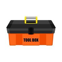 tool box cartoon vector illustration isolated object