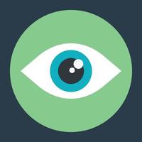 conceptos de ojos de moda vector