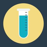 Trendy Test Tube vector