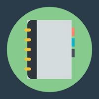 Trendy Diary Concepts vector