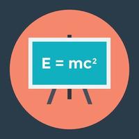 conceptos de fórmulas científicas vector