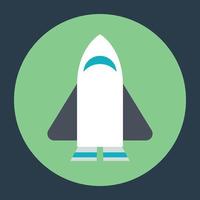 Trendy Rocket Concepts vector