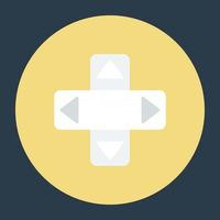 Control Buttons Concepts vector