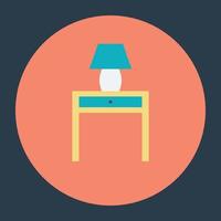 Bedside Table Concepts vector