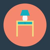 Bedside Table Concepts vector